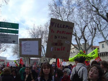 manif avignon 28/03